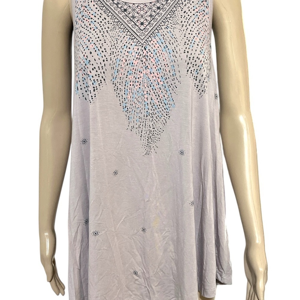 Torrid Purple Graphic Sleeveless Tank Top